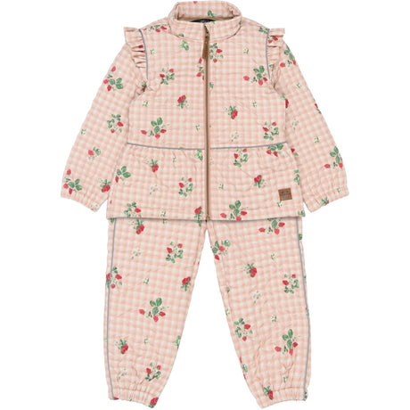 Mikk-Line Strawberry AOP Thermal+ Frill Sett AOP