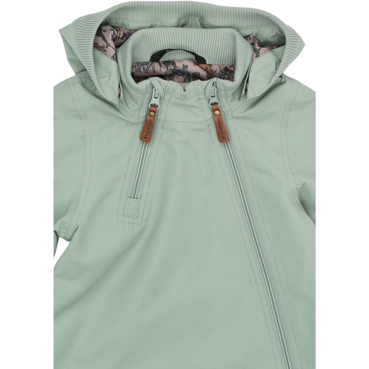 Mikk-Line Green Milieu Polyester Baby Jacka