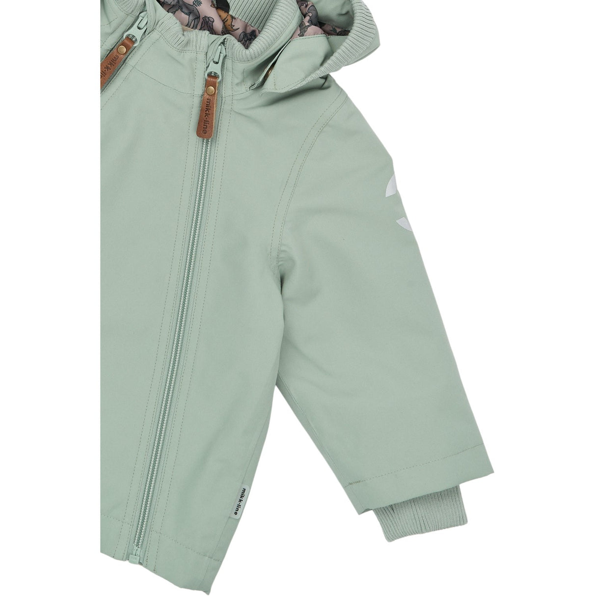 Mikk-Line Green Milieu Polyester Baby Jacka