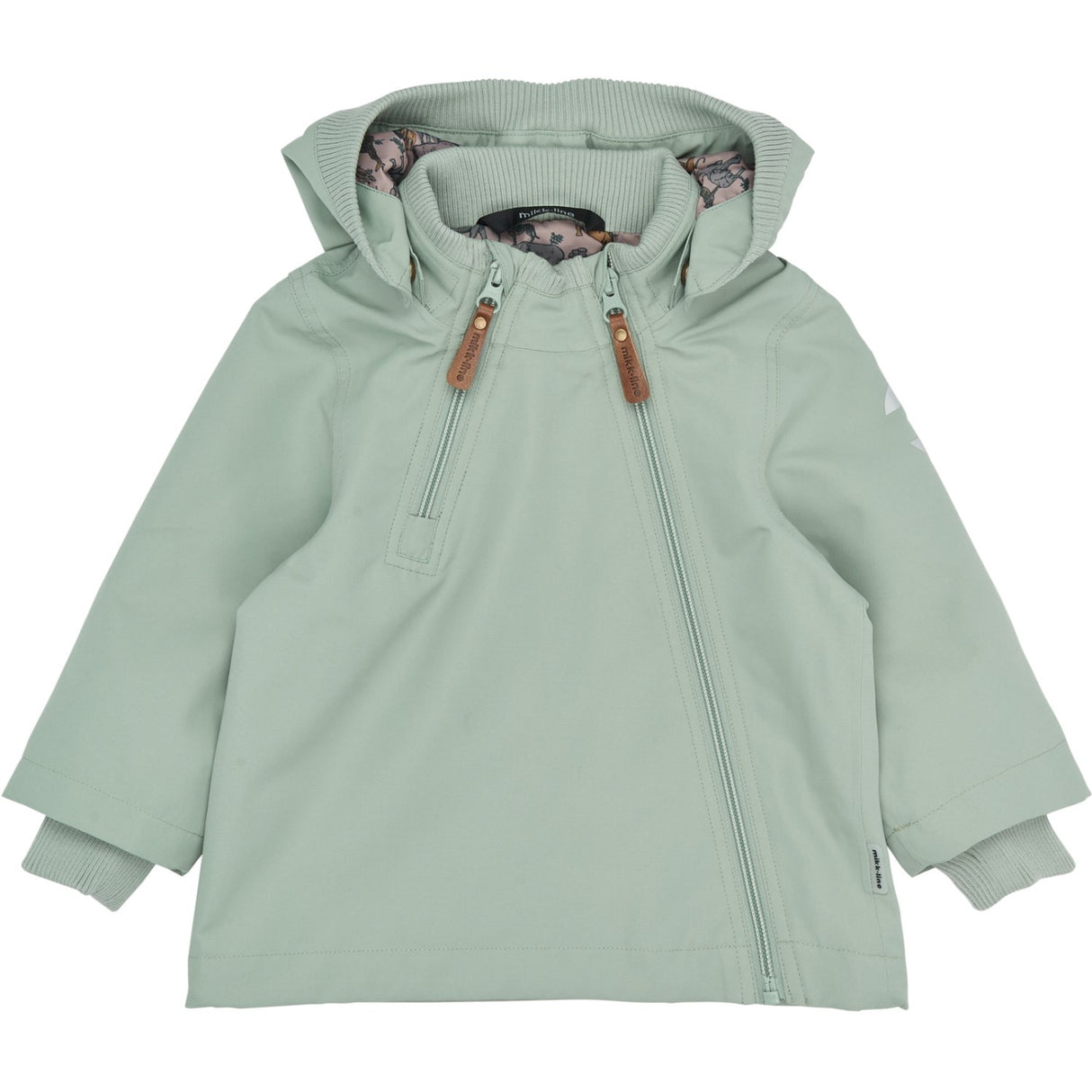 Mikk-Line Green Milieu Polyester Baby Jacka