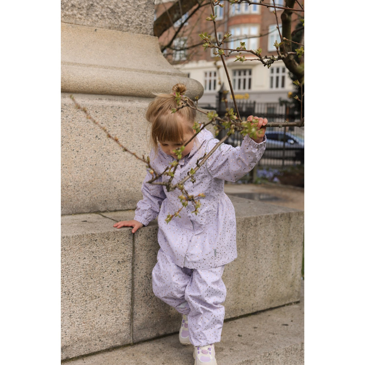 Mikk-Line Heart Sprinkle Foil AOP Shell Sett