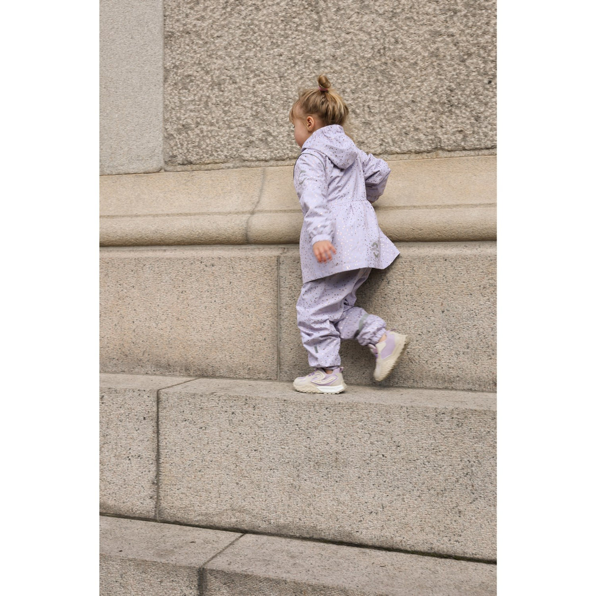 Mikk-Line Heart Sprinkle Foil AOP Shell Sett