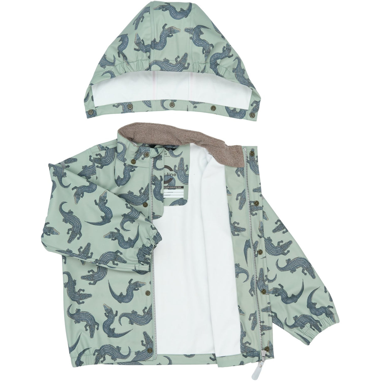 Mikk-Line Croco AOP Pu Rain Sett AOP