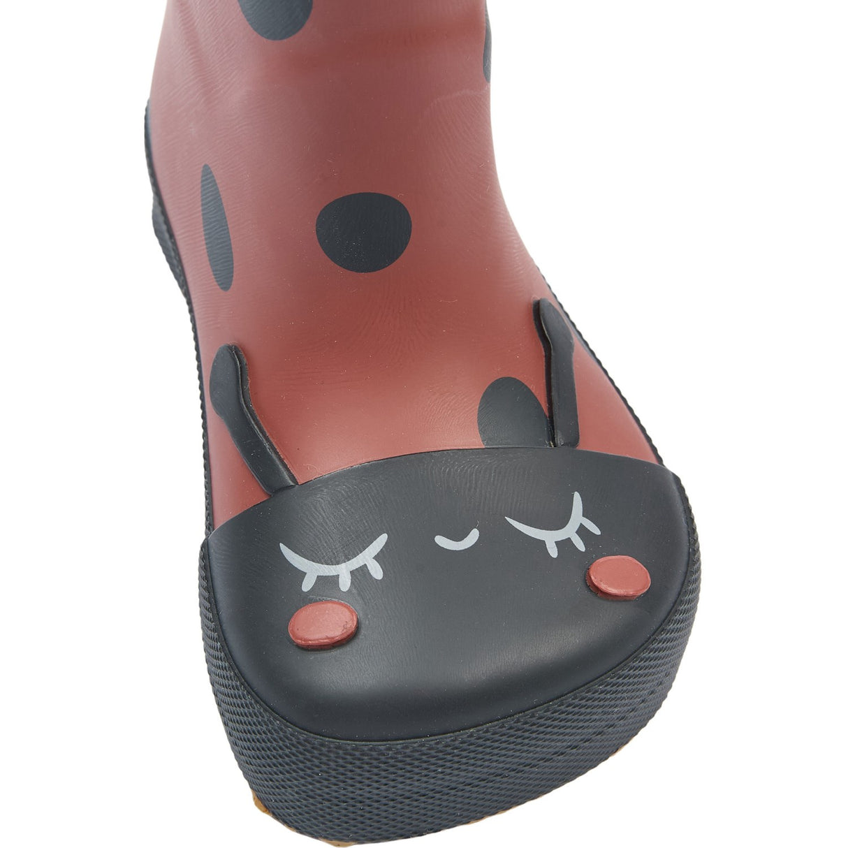 Mikk-Line Henna Gummistövlar Ladybug Barefoot