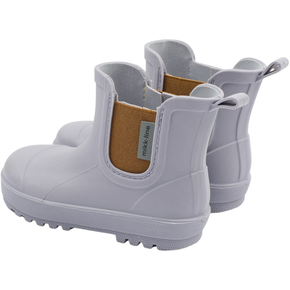 Mikk-Line Lavender Gray Gummistövlar Kort Tpr