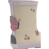 Mikk-Line Oyster Gray Gummistövlar Butterfly Barefoot
