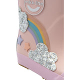 Mikk-Line Adobe Rose Gummistövlar Rainbow Patch Barefoot
