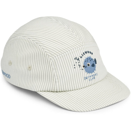 LIEWOOD Peppermint / Sandy Rory Seersucker Keps