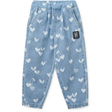 LIEWOOD Sweethearts / Light Blue Denim Borris Printed Denim Byxor