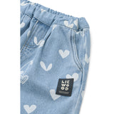 LIEWOOD Sweethearts / Light Blue Denim Borris Printed Denim Byxor