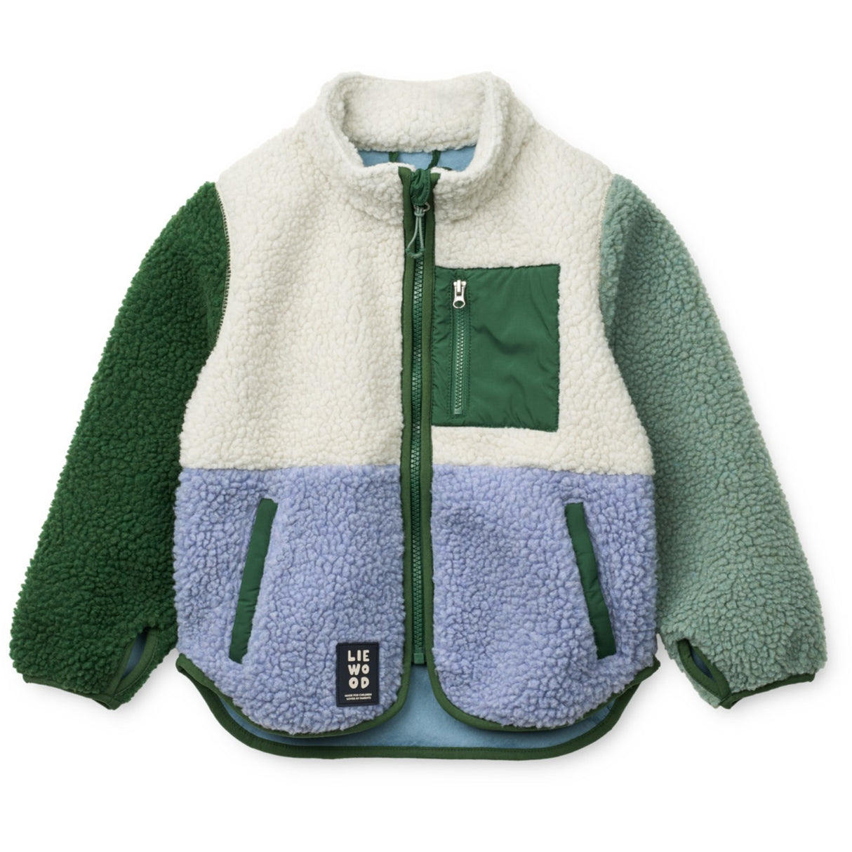 LIEWOOD Dusty Lavender Multi Mix Nolan Pile Jacka