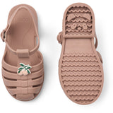 LIEWOOD Peach / Dark Rose Bre Sandaler Med Charms