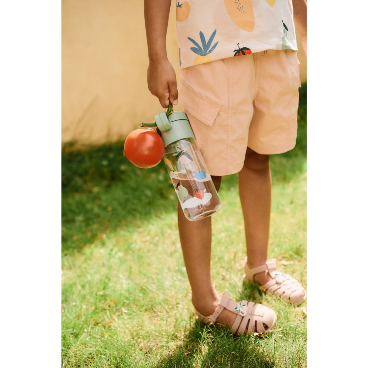 LIEWOOD Peach / Dark Rose Bre Sandaler Med Charms