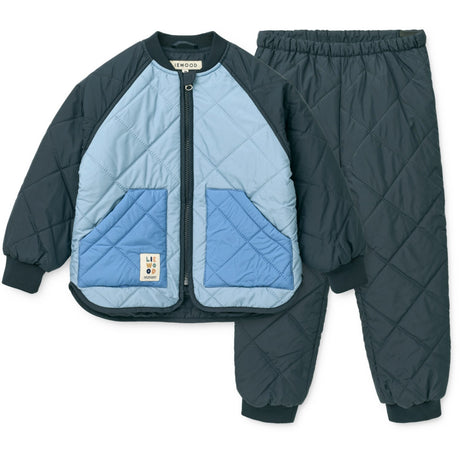 LIEWOOD Beach Blue / Classic Navy / Mix Zella Thermo Sett