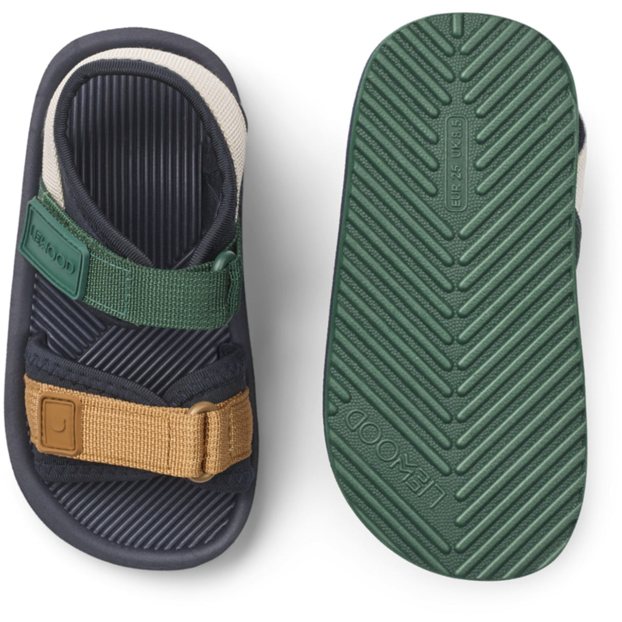 LIEWOOD Classic Navy Multi Mix Monty Sandaler