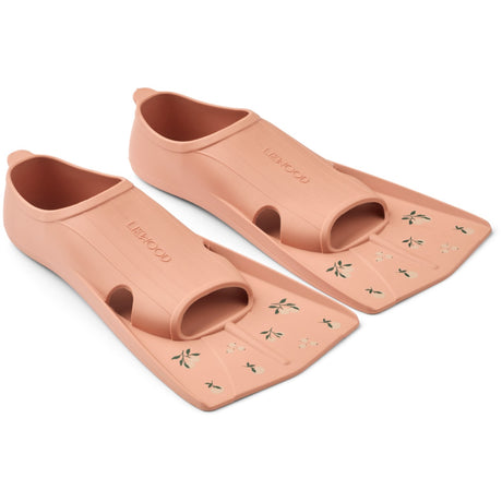 LIEWOOD Peach / Tuscany Rose Gustav Printed Swim Fins