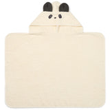 LIEWOOD Creme De La Creme Vilas Panda Baby Hooded Handduk