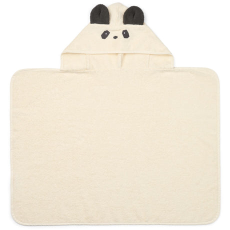 LIEWOOD Creme De La Creme Vilas Panda Baby Hooded Handduk