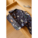 LIEWOOD Sailing / Classic Navy Merle Printed Cape Haklapp