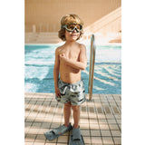 LIEWOOD Sea / Peppermint Gustav Printed Swim Fins