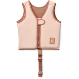 LIEWOOD Y/D Stripe Pale Tuscany / Creme De La Creme Dove Seersucker Swim Väst
