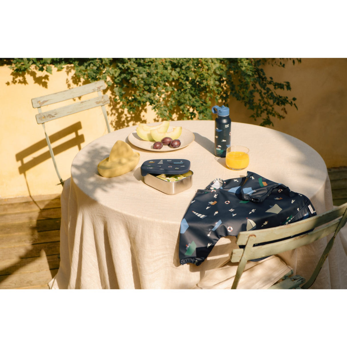 LIEWOOD Sailing / Classic Navy Merle Printed Cape Haklapp