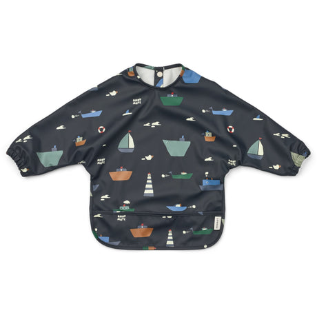 LIEWOOD Sailing / Classic Navy Merle Printed Cape Haklapp
