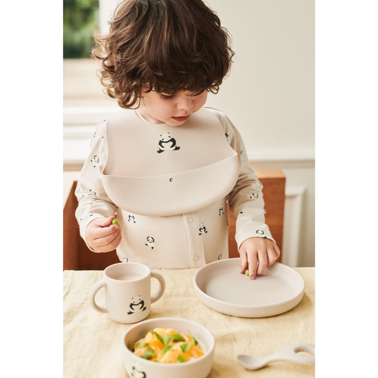 LIEWOOD Panda / Sandy Vivi Printed Tableware Sett