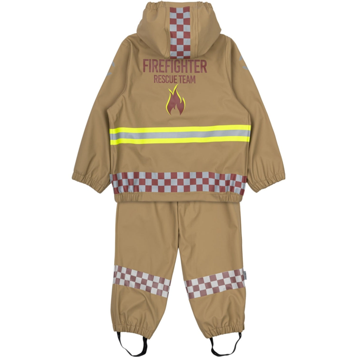 Mikk-Line Kelp Firefighter Suspenders Rain Sett