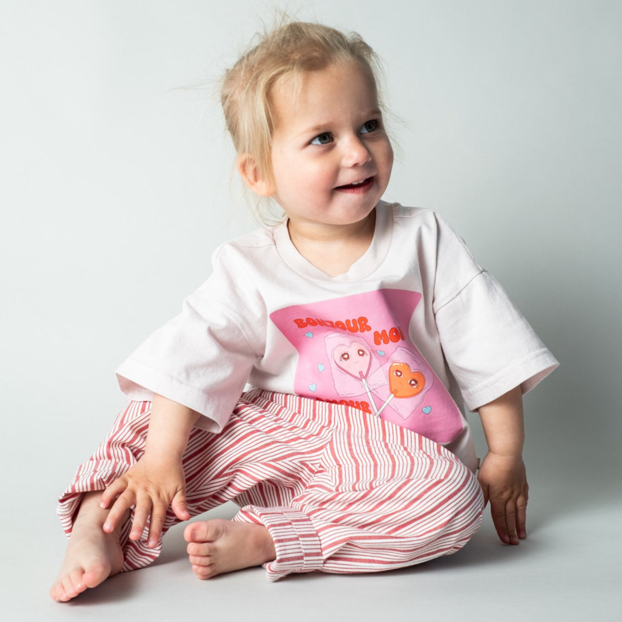 That's Mine Bonjour Mon Amour Vilde Oversized T-Shirt