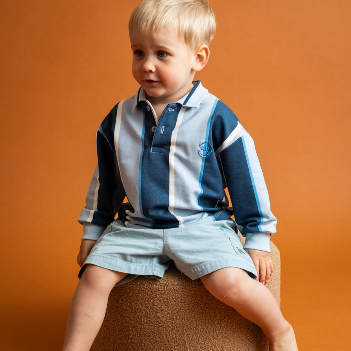 That's Mine Multi Stripe Victor Pikétröja Skjorta