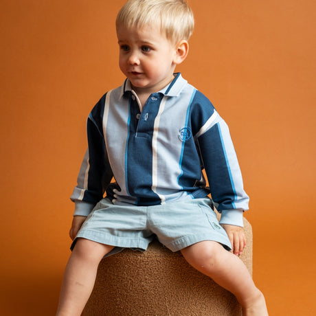 That's Mine Multi Stripe Victor Pikétröja Skjorta