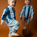 That's Mine Multi Stripe Victor Pikétröja Skjorta