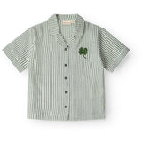 That's Mine Green Stripe Ino Skjorta