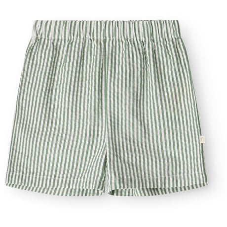 That's Mine Green Stripe Isa Shorts