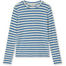 Mads Nørgaard Vanilla Ice/Bright Cobalt 5X5 Classic Stripe Talika Topp