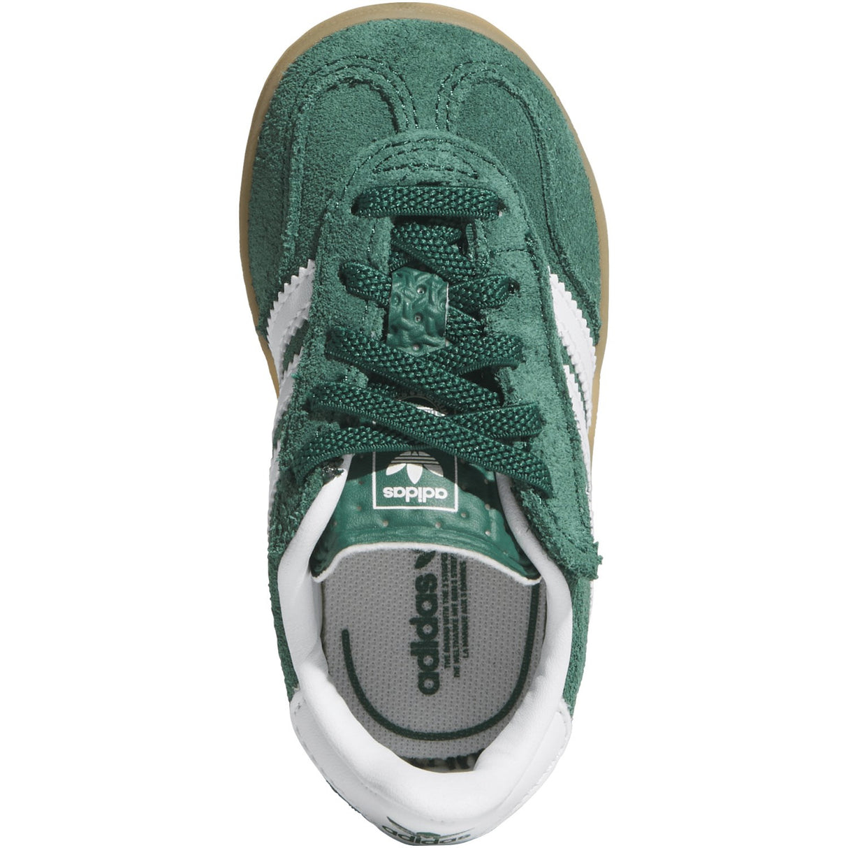 adidas Originals Collegiate Green/Ftwr White/Gum 2 Gazelle Indoor Cf El I Sneakers