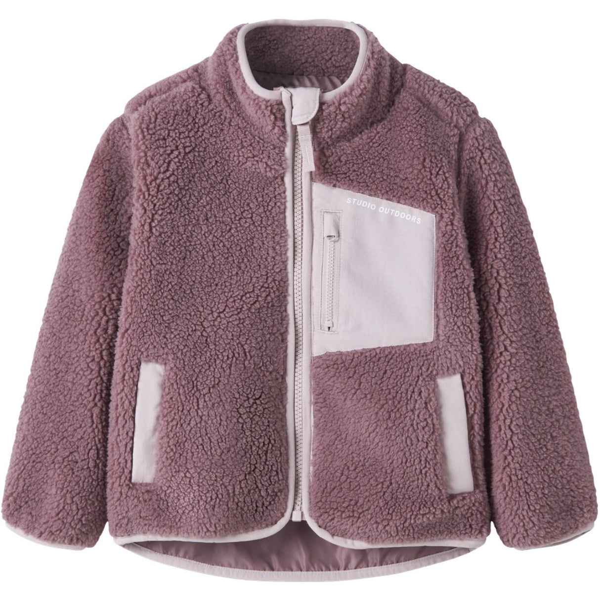 Name It Wistful Mauve Nmnmattia Sherpa Jacka Pb1
