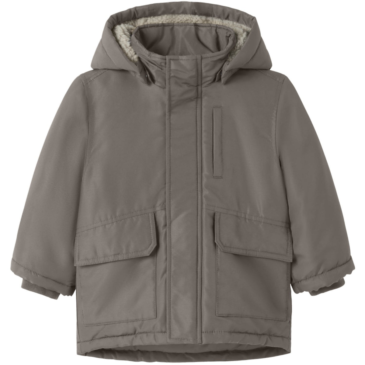 Name It Walnut Nmmmarlow Parka Jacka Tb