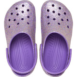 Crocs Purple Classic Fantasy Glitter Clog K Ppl
