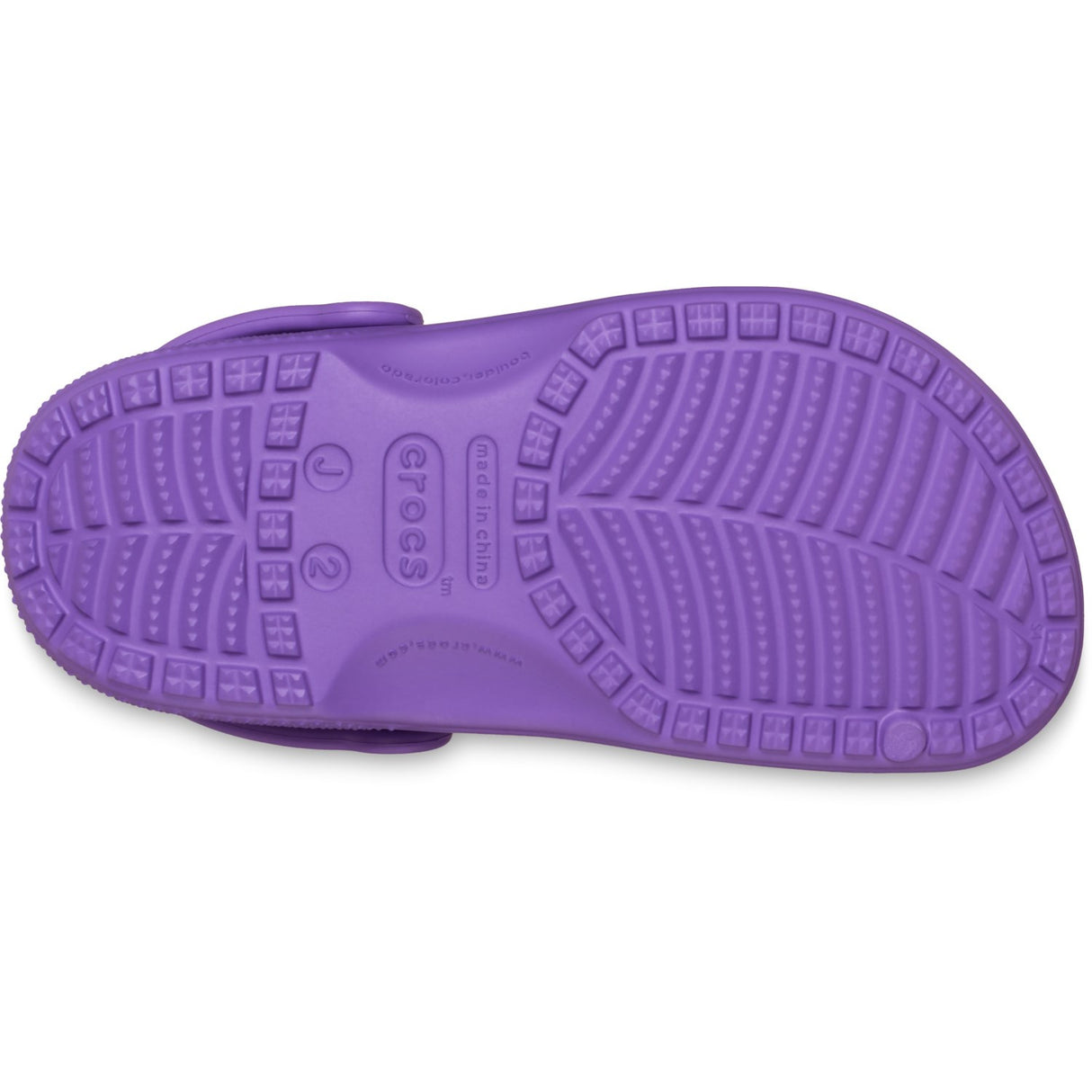 Crocs Purple Classic Clog K Ppl