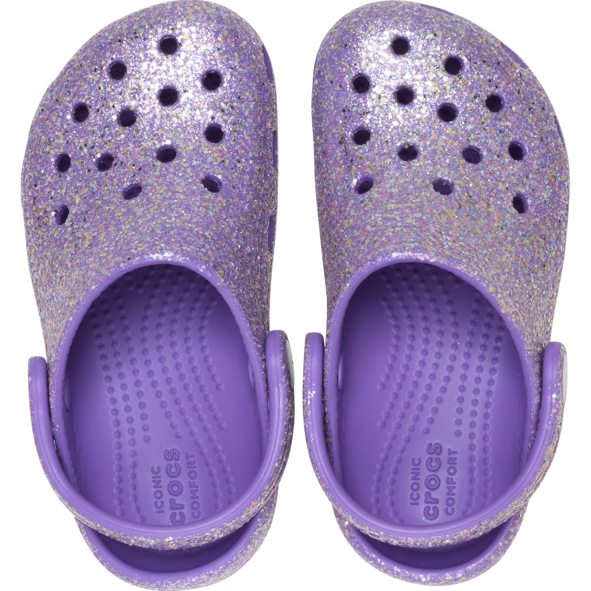 Crocs Purple Classic Fantasy Glitter Clog T Ppl