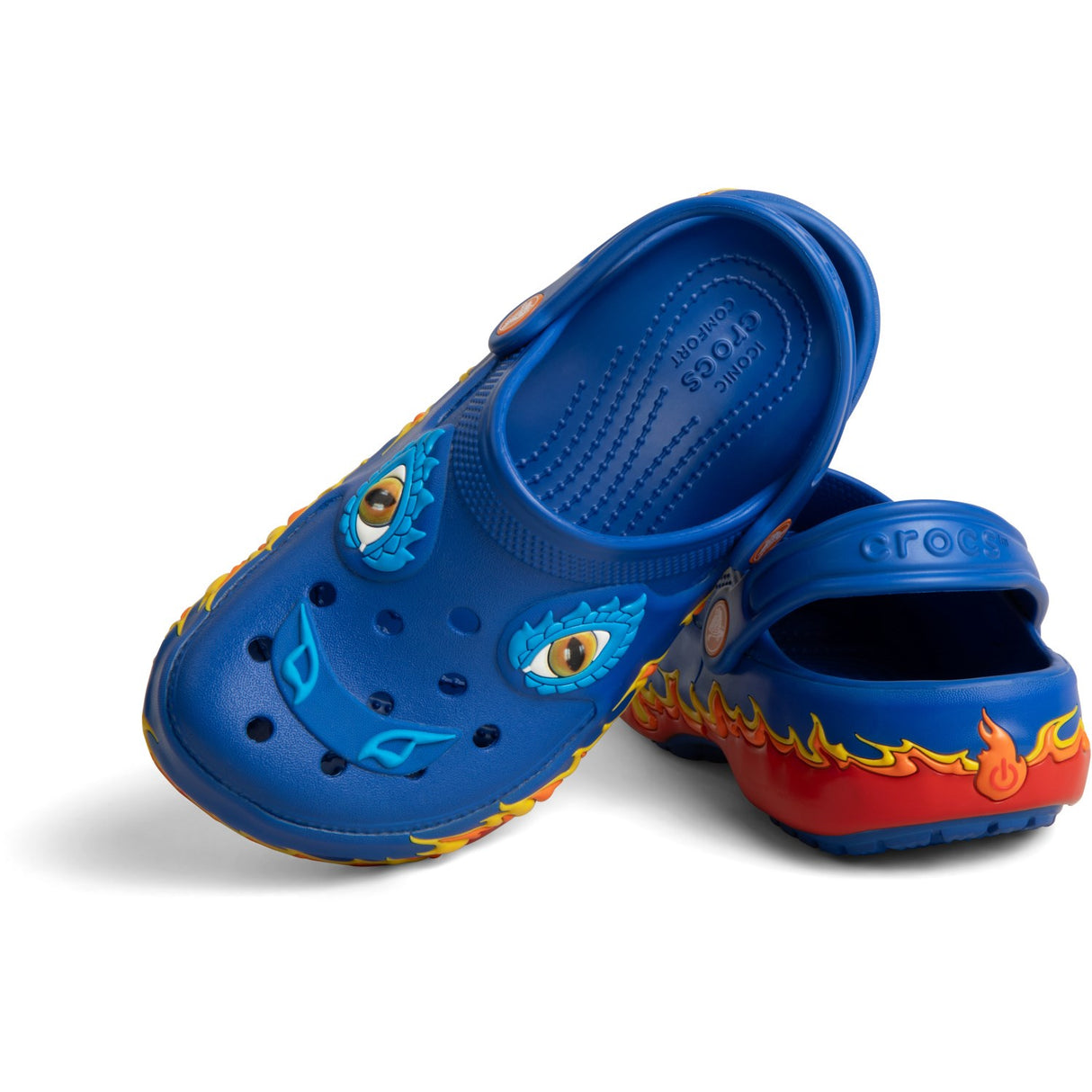 Crocs Blue Bolt Classic IAM Dragon Lights CgT BBt