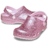 Crocs Pink Milk Classic Chunky Glitter Clog T PkM