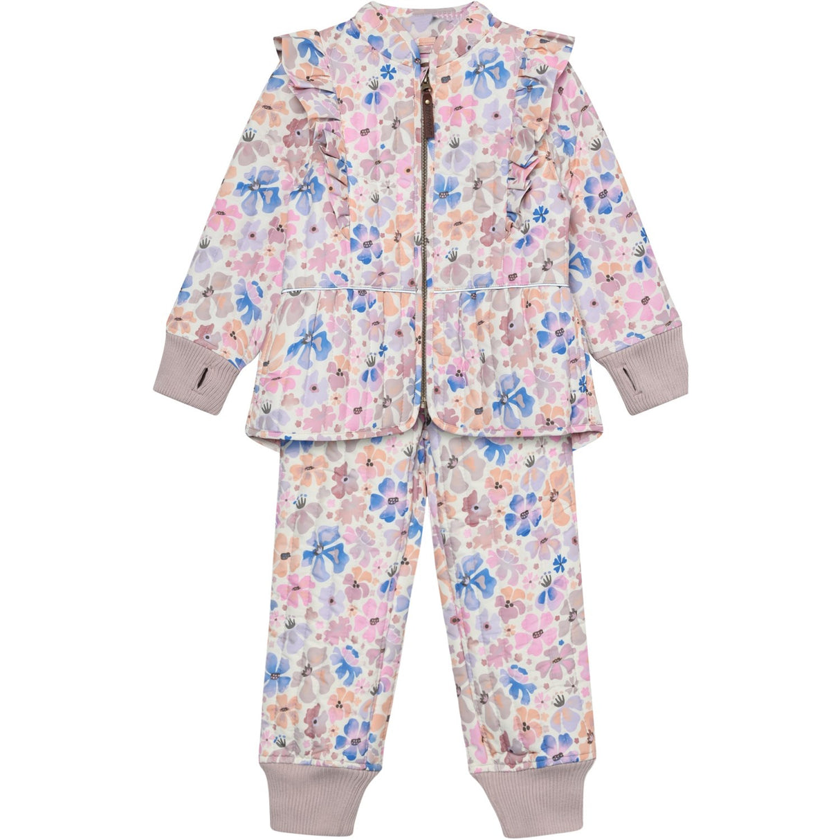 En Fant Cloud Gray Termisk Set, Aop