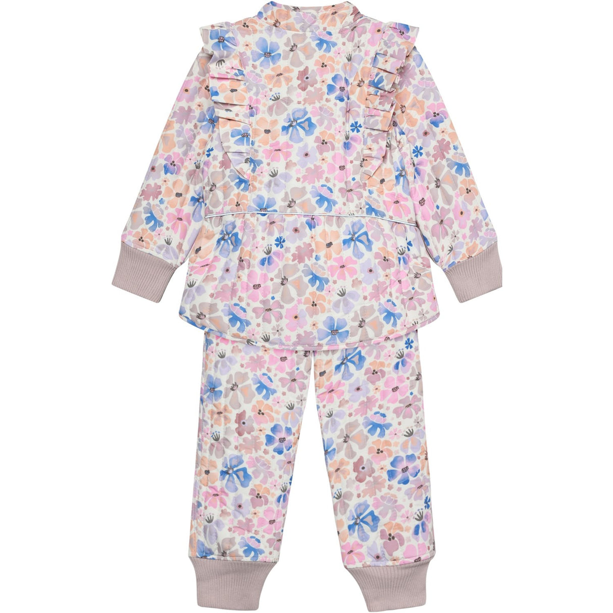 En Fant Cloud Gray Termisk Set, Aop