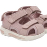 En Fant Sepia Rose Sandal Kardborreband Light Closed Toe