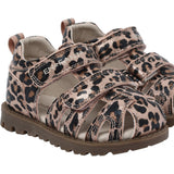 En Fant Sepia Rose Sandal Kardborreband