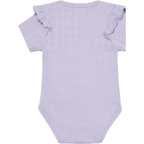 En Fant Purple Heather Body Ss Pointelle