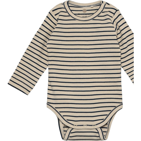 En Fant Medieval Blue Body Ls Rib Stripe